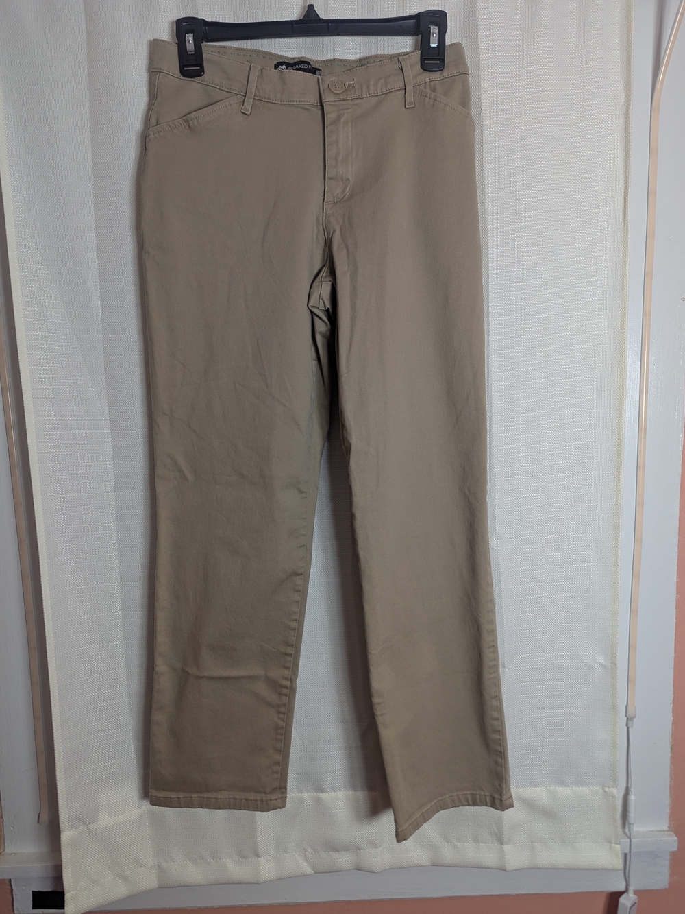 Lee Straight-Leg Women's Pants in Tan